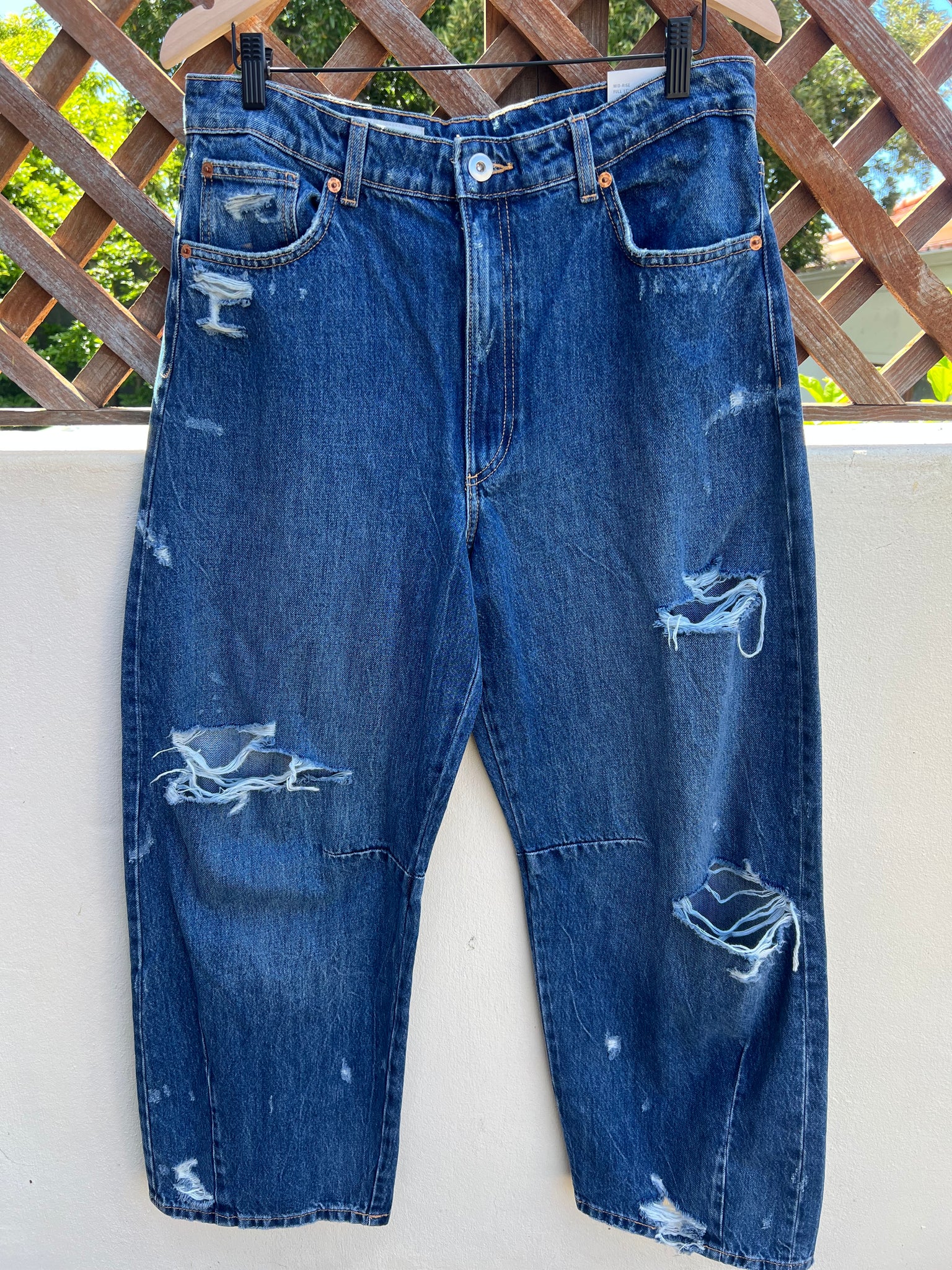 Zara Brand New “Baggy Balloon” Jeans - Size EUR40