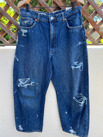 Zara Brand New “Baggy Balloon” Jeans - Size EUR40