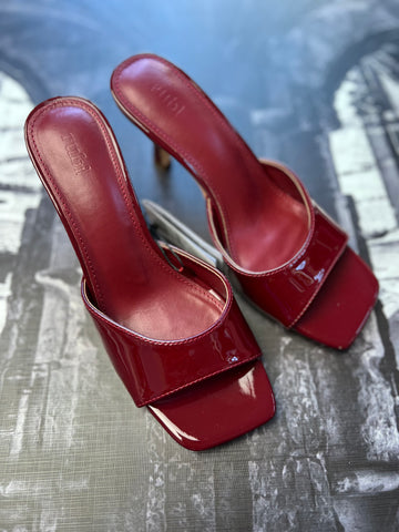 RUBI Brand New Maroon Slip Ins - Size 4
