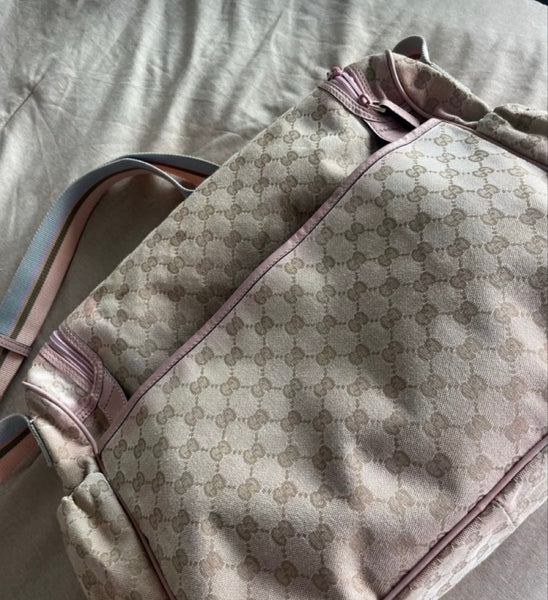 GUCCI ORIGINAL Nappy/Weekend Bag in Canvas