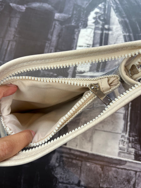 H&M Brand New Cream Cosmetic Bag