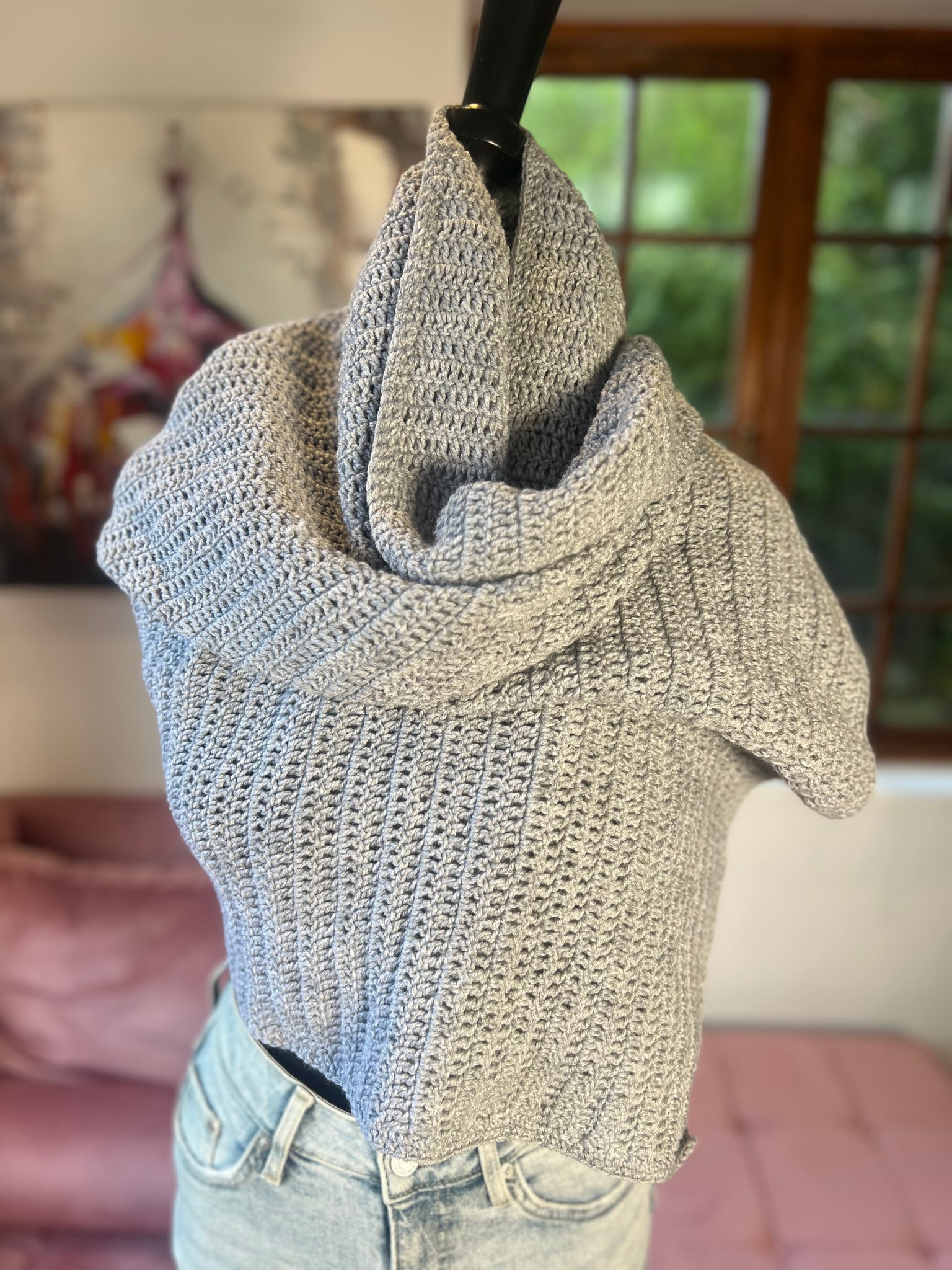 Eden&Marie Grey Shawl