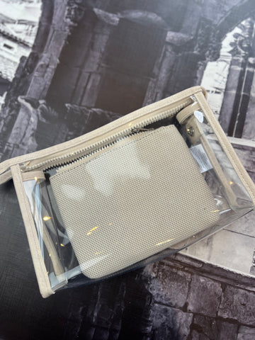 H&M Brand New Cream Cosmetic Bag