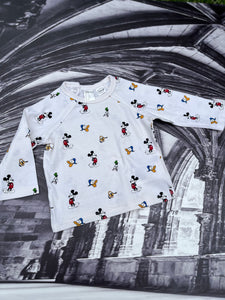 H&M Mickey Mouse Top - Size 4-6 months