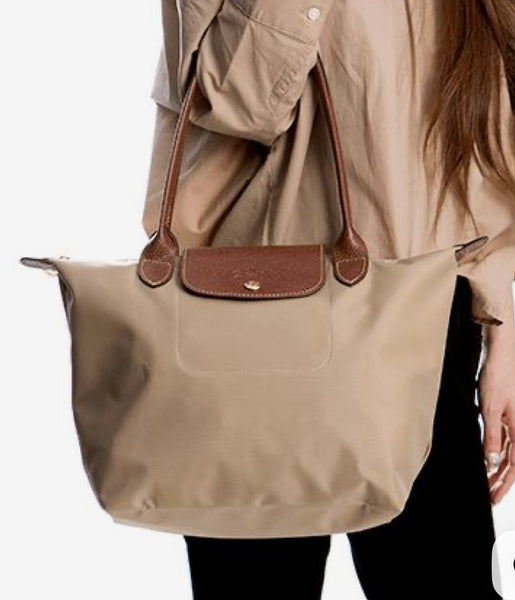 Longchamp Brand New Le Pliage (Large) Hobo Bag - BEIGE
