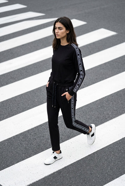 Michael Kors Track Pants with side detail - Size Medium