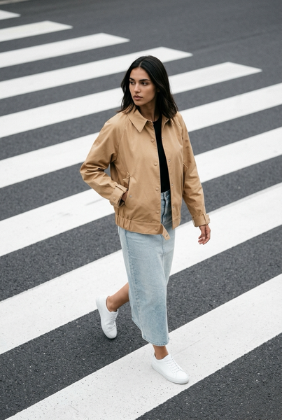 H&M Brand New Beige Jacket - Size Medium