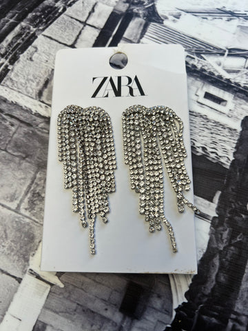 Zara Brand New Diamanté Earrings