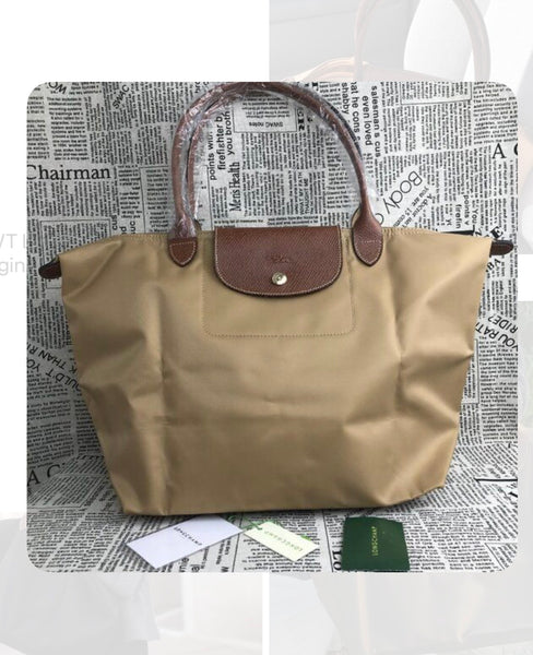 Longchamp Brand New Le Pliage (Large) Hobo Bag - BEIGE