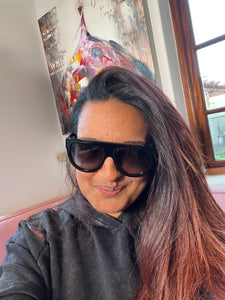 CELINE Black ORIGINAL Flat Top Sunglasses (Retails for over R8000)