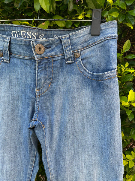 Guess Light Blue Bootleg Jeans - Size 29