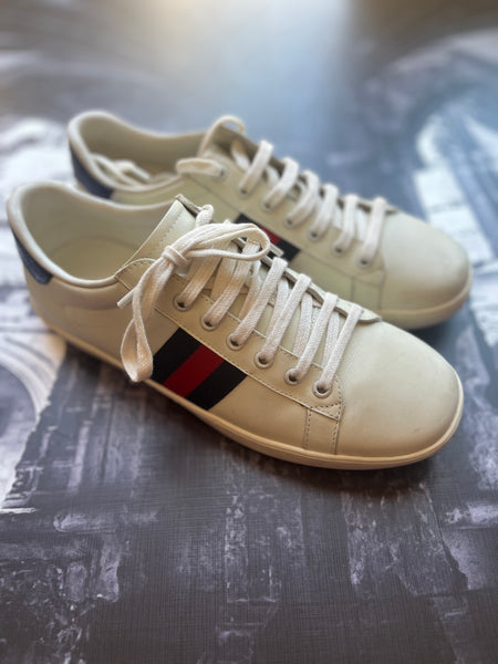 GUCCI white Sneakers - Size 6/39