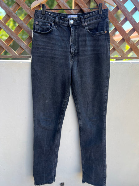 Zara Brand New Black High Waist Skinny Jeans - Size EUR40