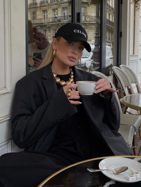 CELINE Preowned Unisex Branded Logo Cap (Retail R10300)
