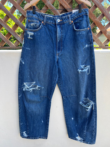 Zara Brand New “Baggy Balloon” Jeans - Size EUR40