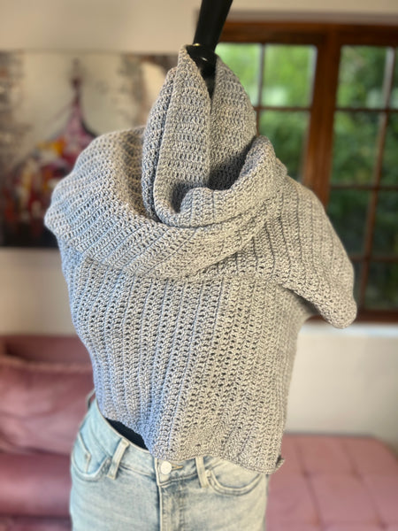 Eden&Marie Grey Shawl