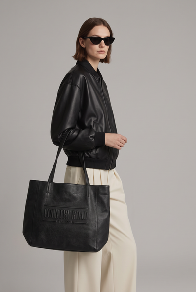 Country Road Genuine Leather Shopper Bag