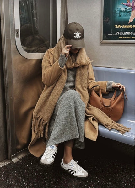 CELINE Brown Triomphe Baseball Cap - Size Medium (Retail R11600)