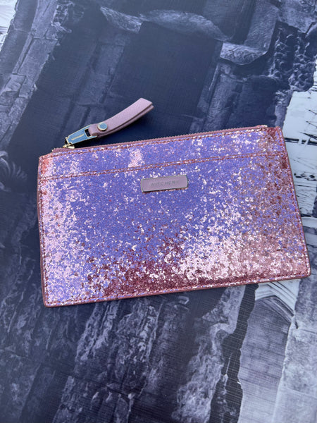 Witchery Pink Embellished Cardholder/Wallet/Clutch