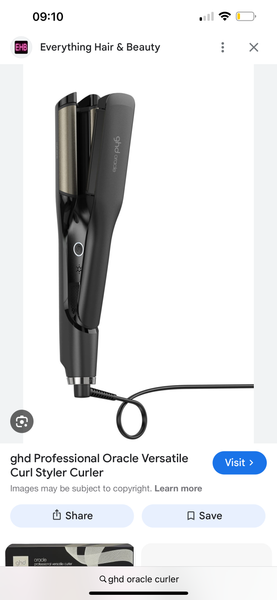 GHD ORACLE Hair Curler (Used Twice) Retail Price R4000