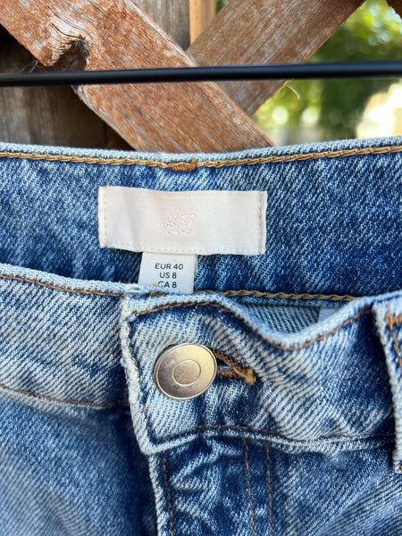 H&M Brand New Denim Pencil Skirt - Size EUR40