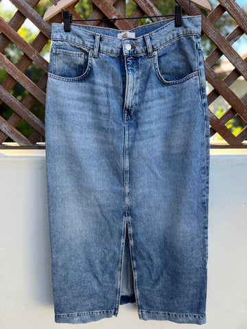 H&M Brand New Denim Pencil Skirt - Size EUR40