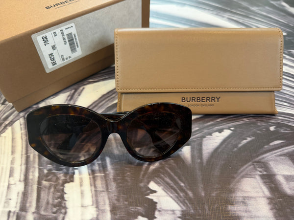 BURBERRY Original Sunglasses (Tortoise Shell) with Box and Pouch