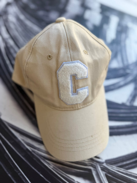 CELINE Beige Preowned Cap