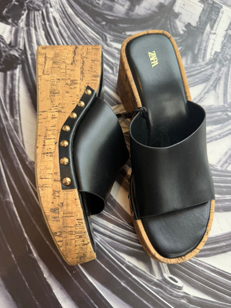 Zara Brand New Wedge Heels - Size 8/41