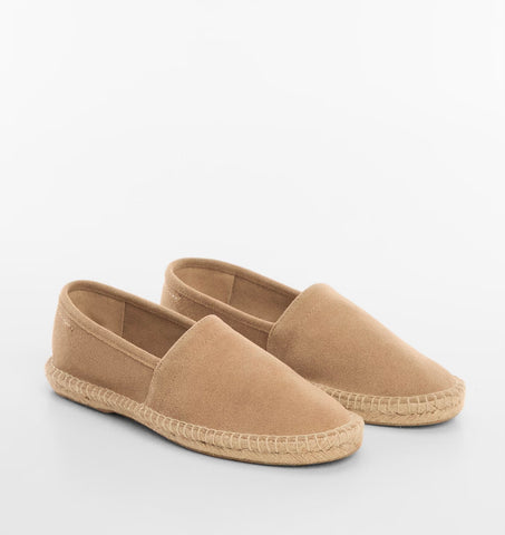 MANGO Brand New Genuine Suede Espadrille - Size EUR40/7 (still has tags)