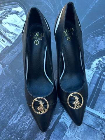 POLO Brand New Ladies Heels with front detail - Size 6