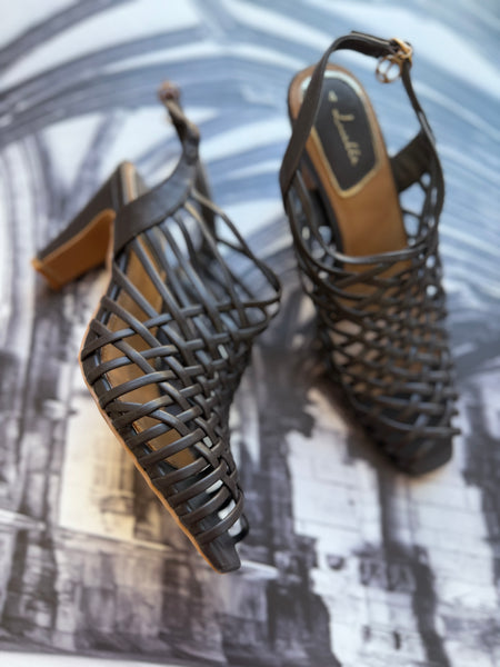 Luella Brand New Brown Heels - Size 4