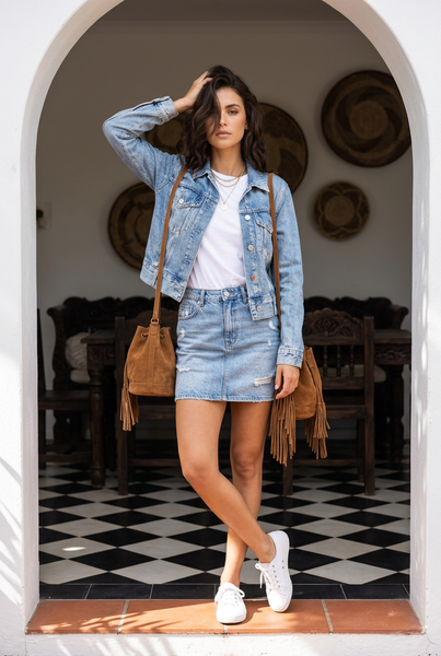 Country Road Brand New Denim Jacket - Size 12
