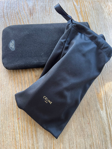 CELINE Black ORIGINAL Flat Top Sunglasses (Retails for over R8000)