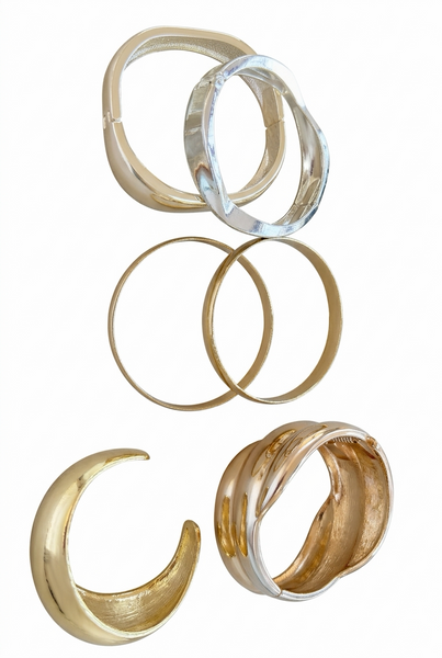 Brand New Ladies Chunky Bangles (Price is for all 6)
