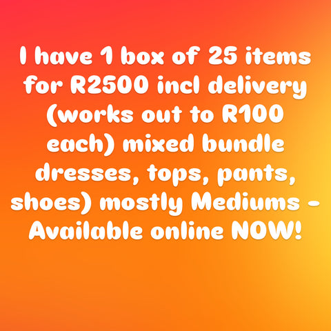 Mixed Bundle of Clothing - dresses, tops, pants